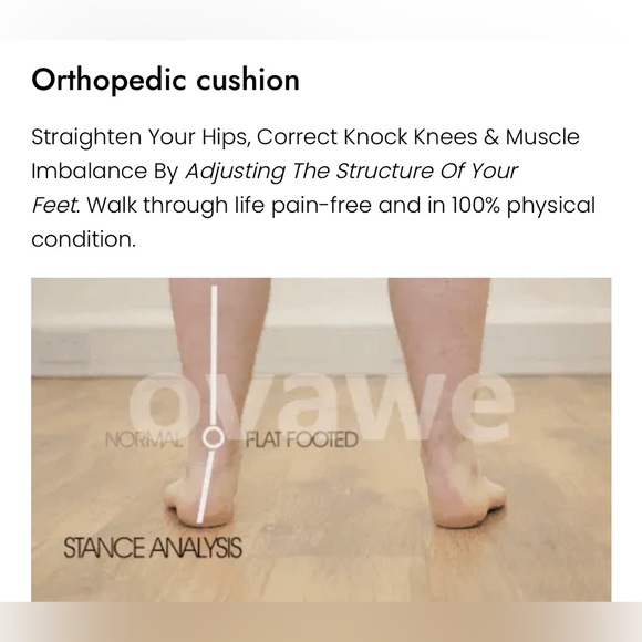 NWOB ORTHOTURE Arch Support & Breathable and Light & Non-Slip Shoes Black 14 - Picture 12 of 16